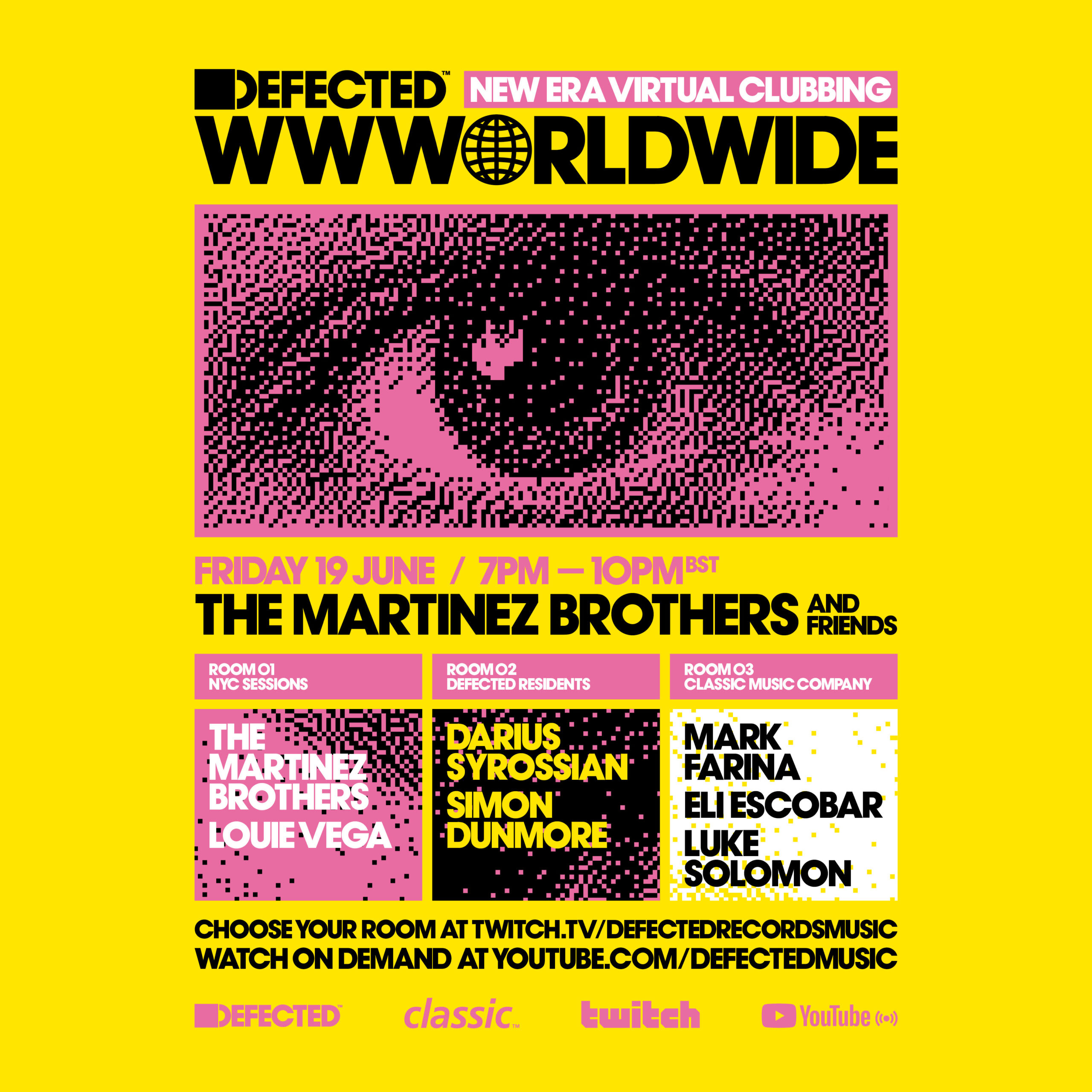 Defected Records announces New Era Virtual Clubbing EDMunplugged