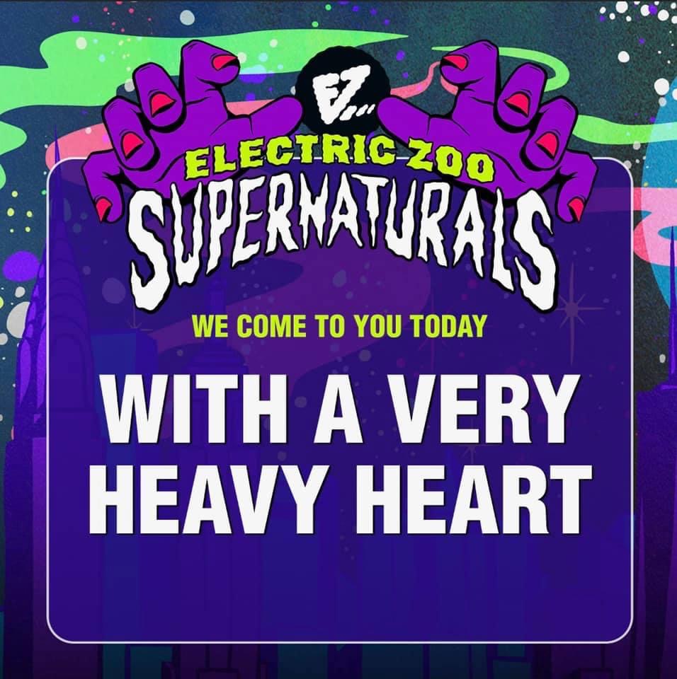 Electric Zoo 2020 confirms its cancellation
