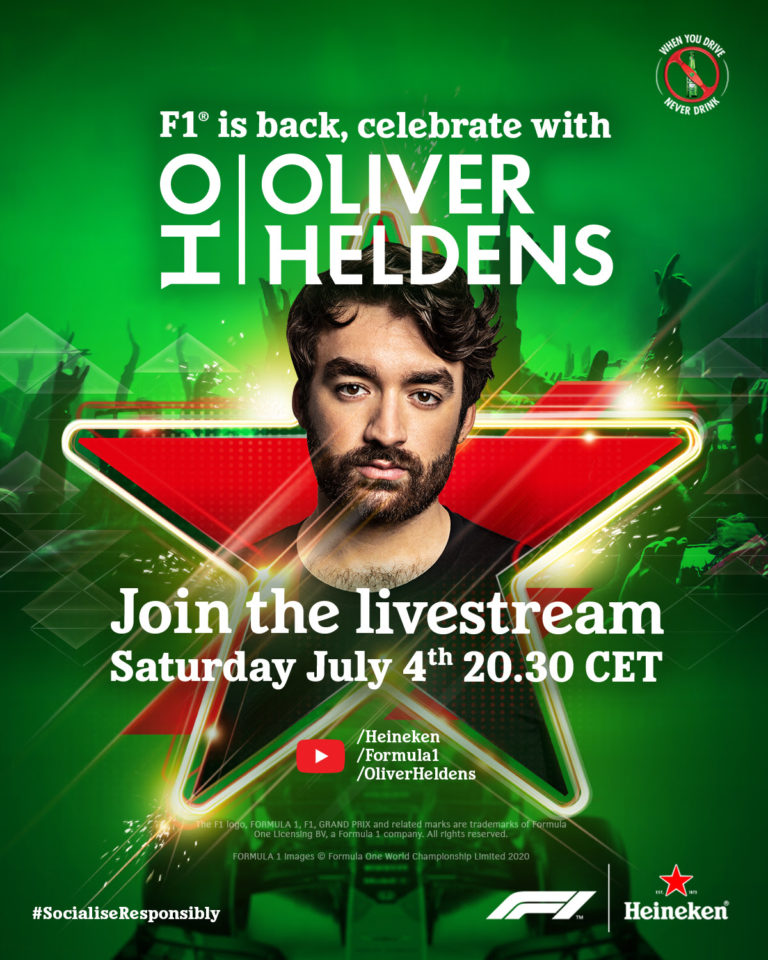 Oliver Heldens announces live stream event July 4