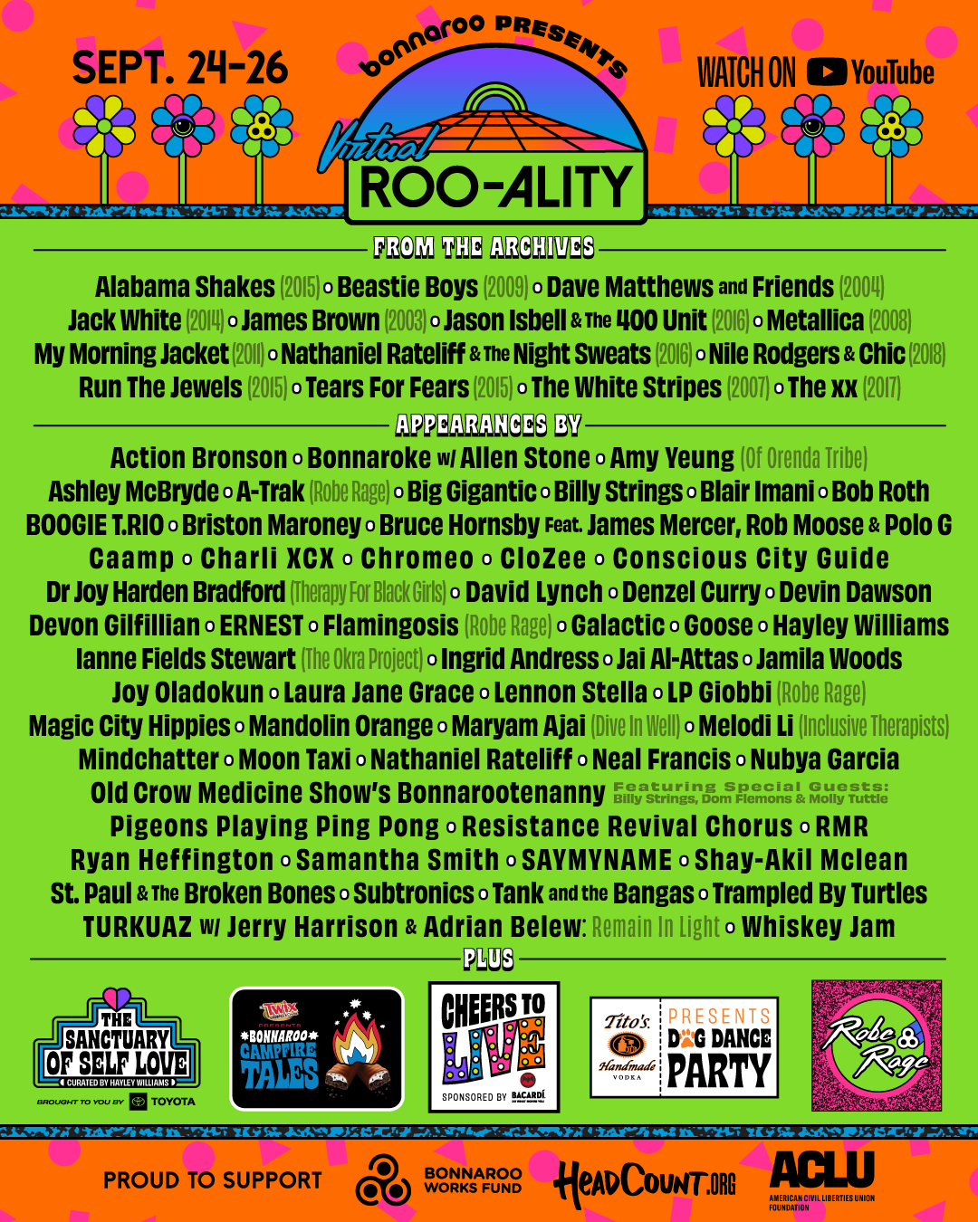 Bonnaroo 2020 announces lineup for its virtual festival EDMunplugged