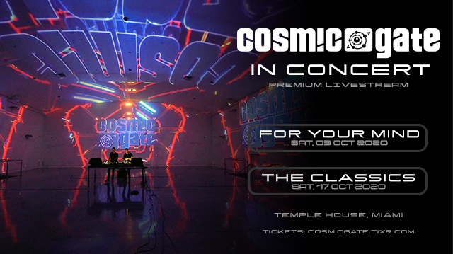 Cosmic Gate concert series - October 2020