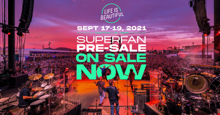 Life Is Beautiful 2021 announces dates