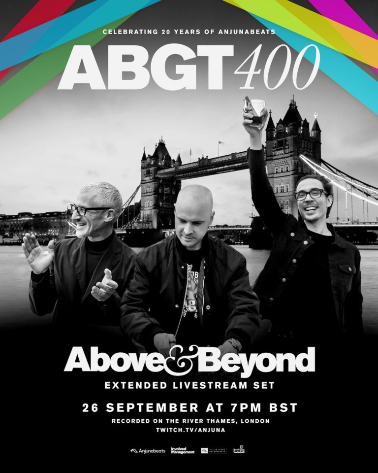 Above & Beyond reveal Group Therapy 400 live-stream