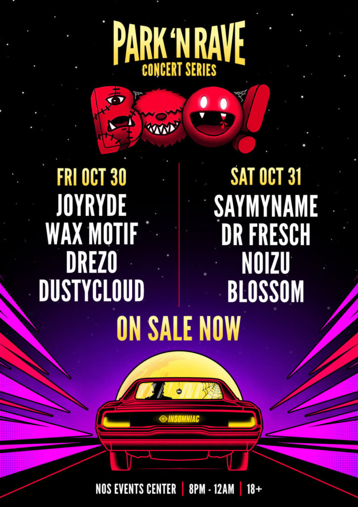 Insomniac announces BOO Park N Rave Socal