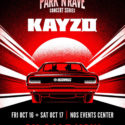 Kayzo is announced for next Park ‘N Rave concerts