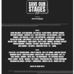 Save Our Stages - SOSFEST lineup