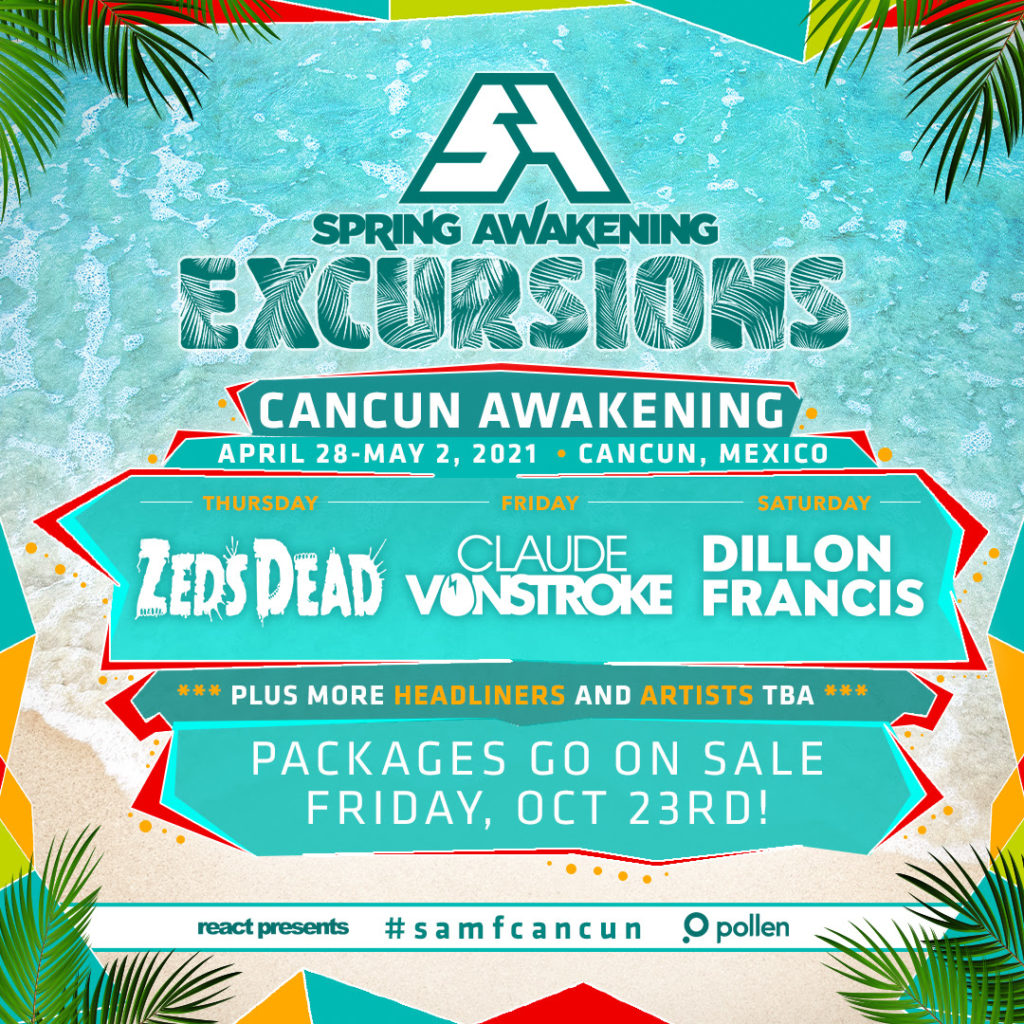 Spring Awakening Cancun 2021 Headliners