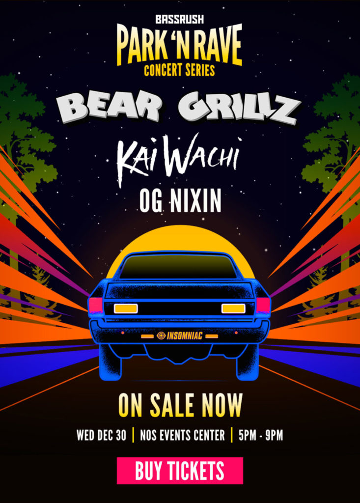 Bear Grillz Bassrush Park N Rave