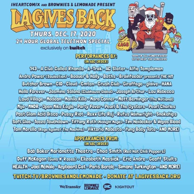 Brownies & Lemonade and IHEARTCOMIX - LA Gives Back