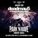 deadmau5 & friends announce birthday thing Park N Rave