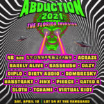 Abduction 2021 lineup