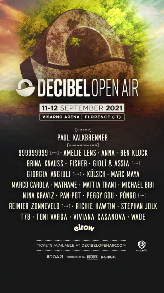Decibel Open Air 2021 lineup