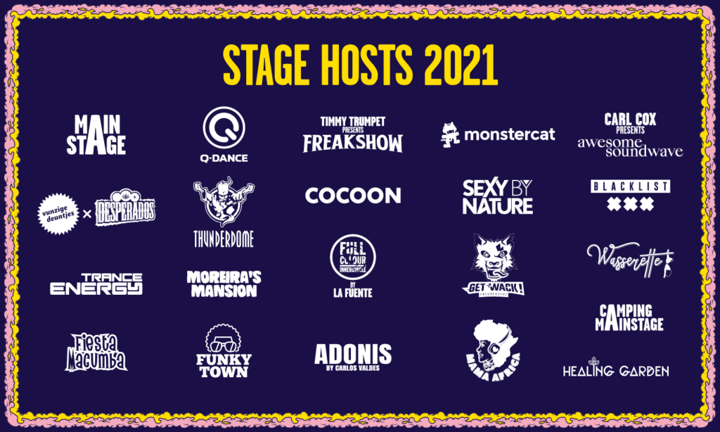 Mysteryland 2021 Stage Hosts