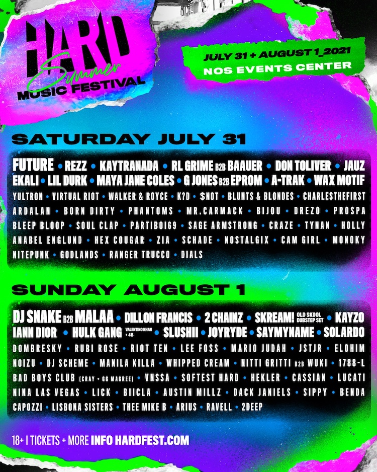 HARD Summer Music Festival 2021