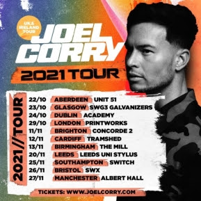 Joel Corry - 2021 UK Tour