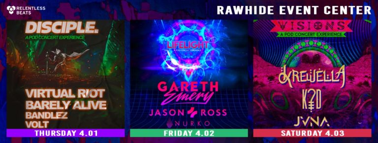 Virtual Riot, Gareth Emery & Krewella headline Spring concert series