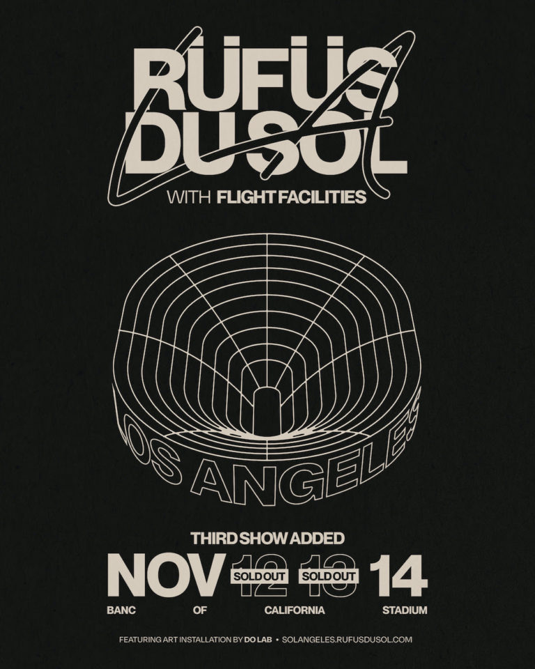 RÜFUS DU SOL announces third show in Los Angeles