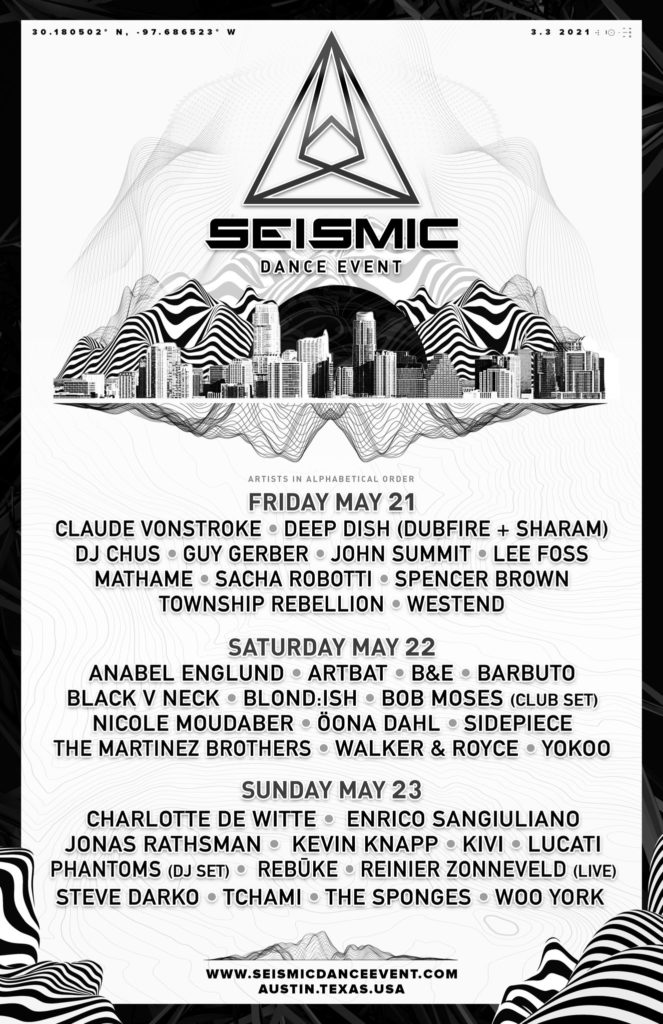 Seismic Dance Event 2021