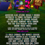 Ubbi Dubbi Festival 2021 daily lineup