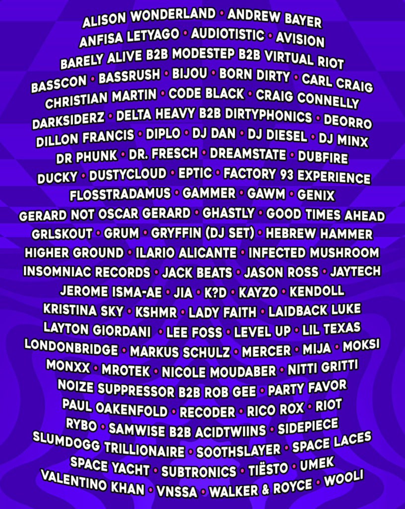 beyond wonderland lineup 2021