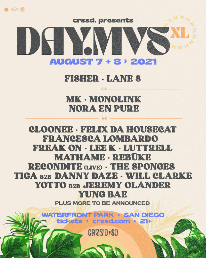 DAY.MVS 2021 Lineup