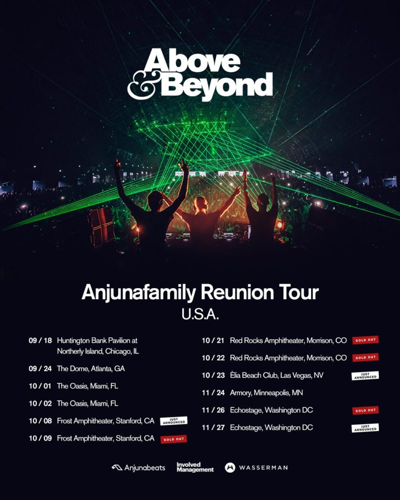 Above & Beyond - Anjunafamily Reunion Tour