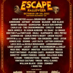 Escape Haloween 2021 Lineup