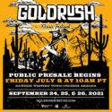Goldrush Music Festival announces its 2021 return