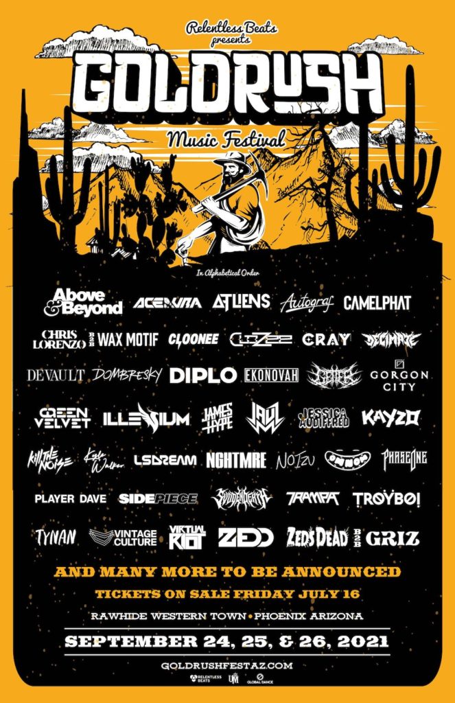 Goldrush Music Festival 2021 Lineup