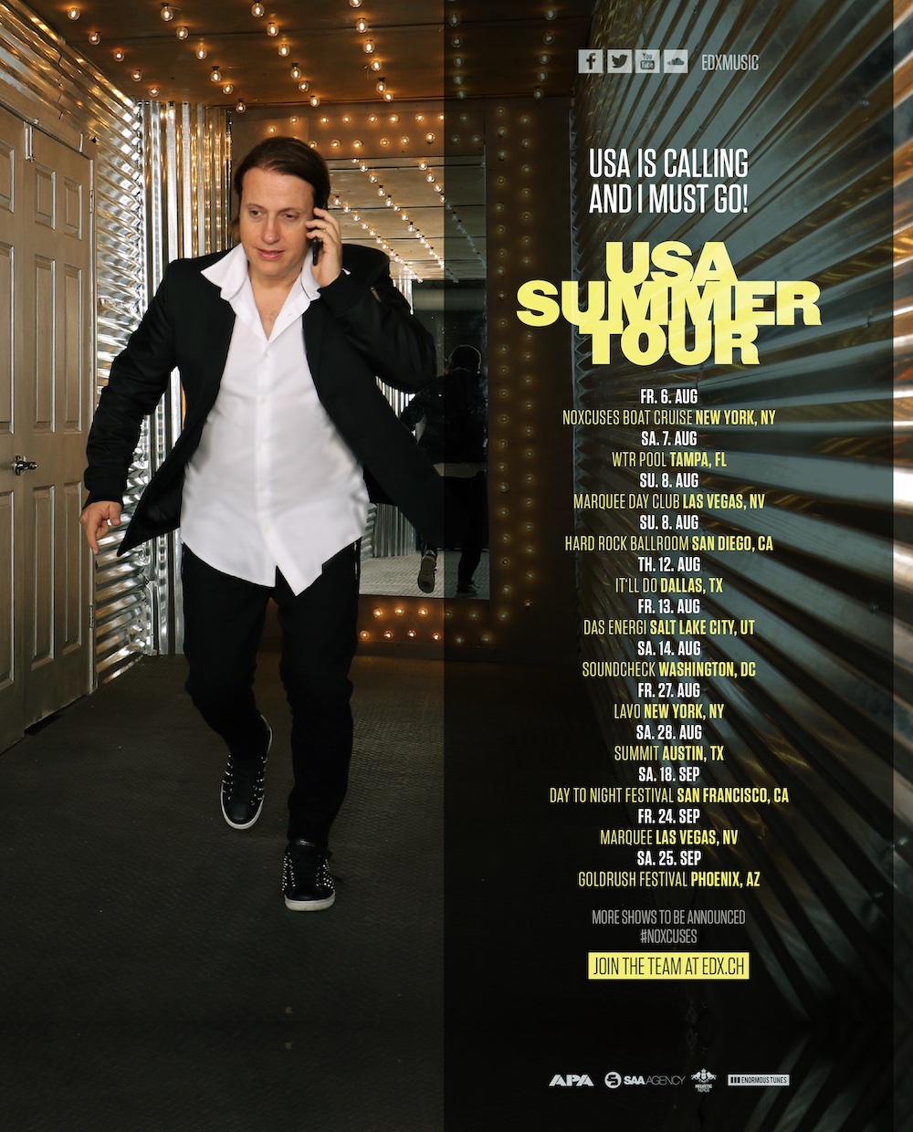 EDX 2021 US Summer Tour