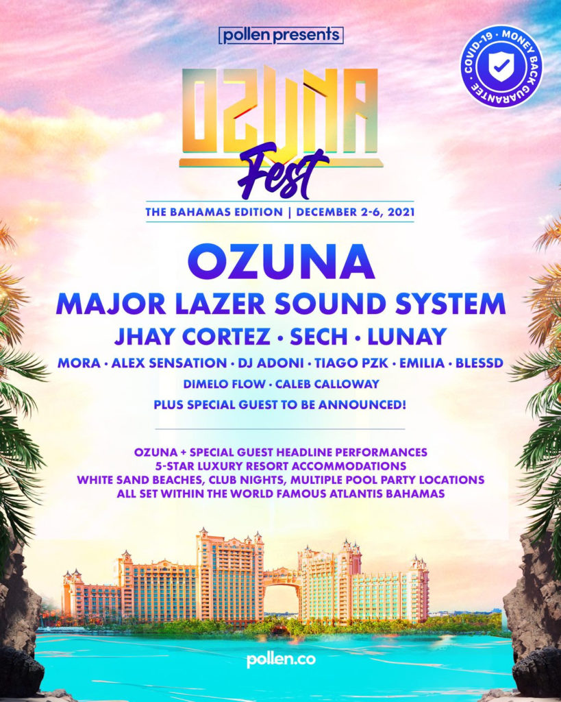 Ozuna Fest Bahamas - Major Lazer
