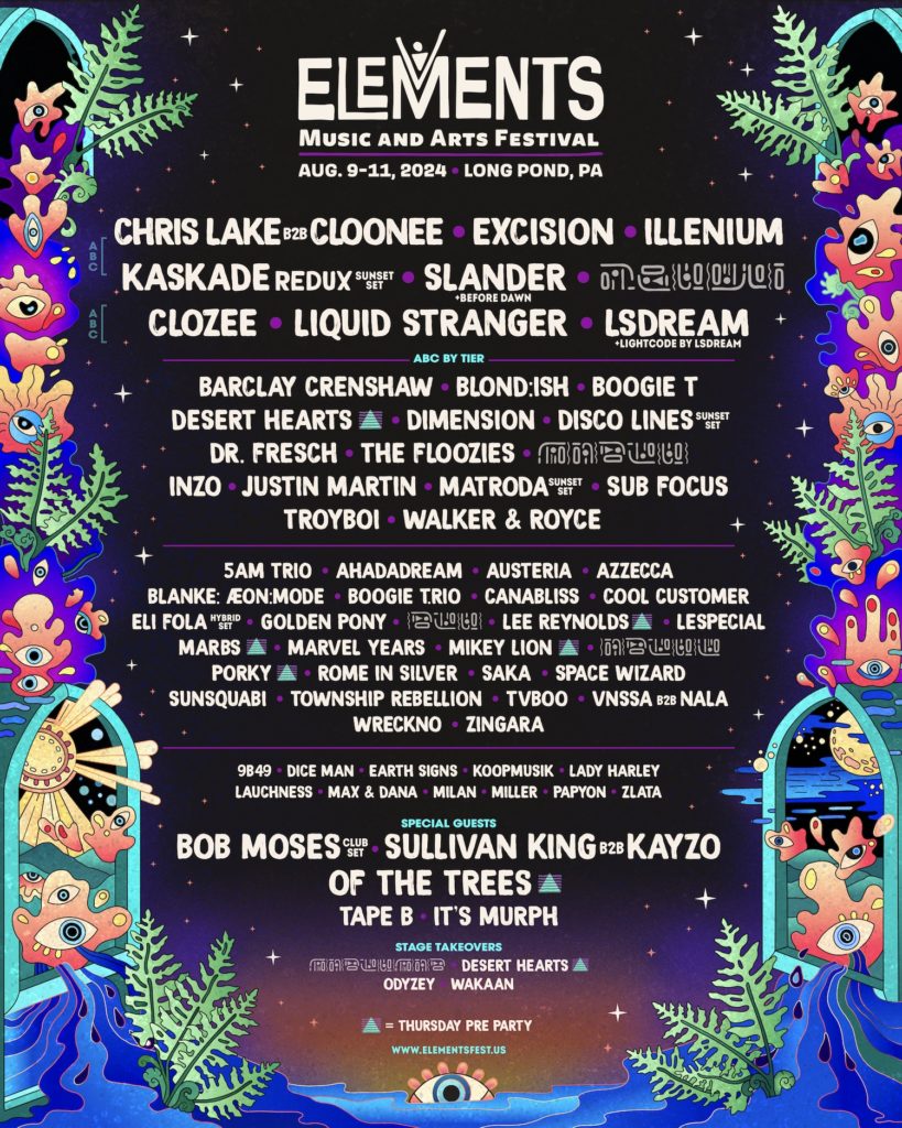 Elements Festival 2024 - Phase-One Lineup